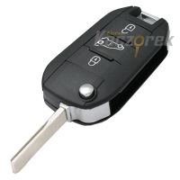Citroen 049 - klucz surowy - pilot - Peugeot-Citroen-Opel